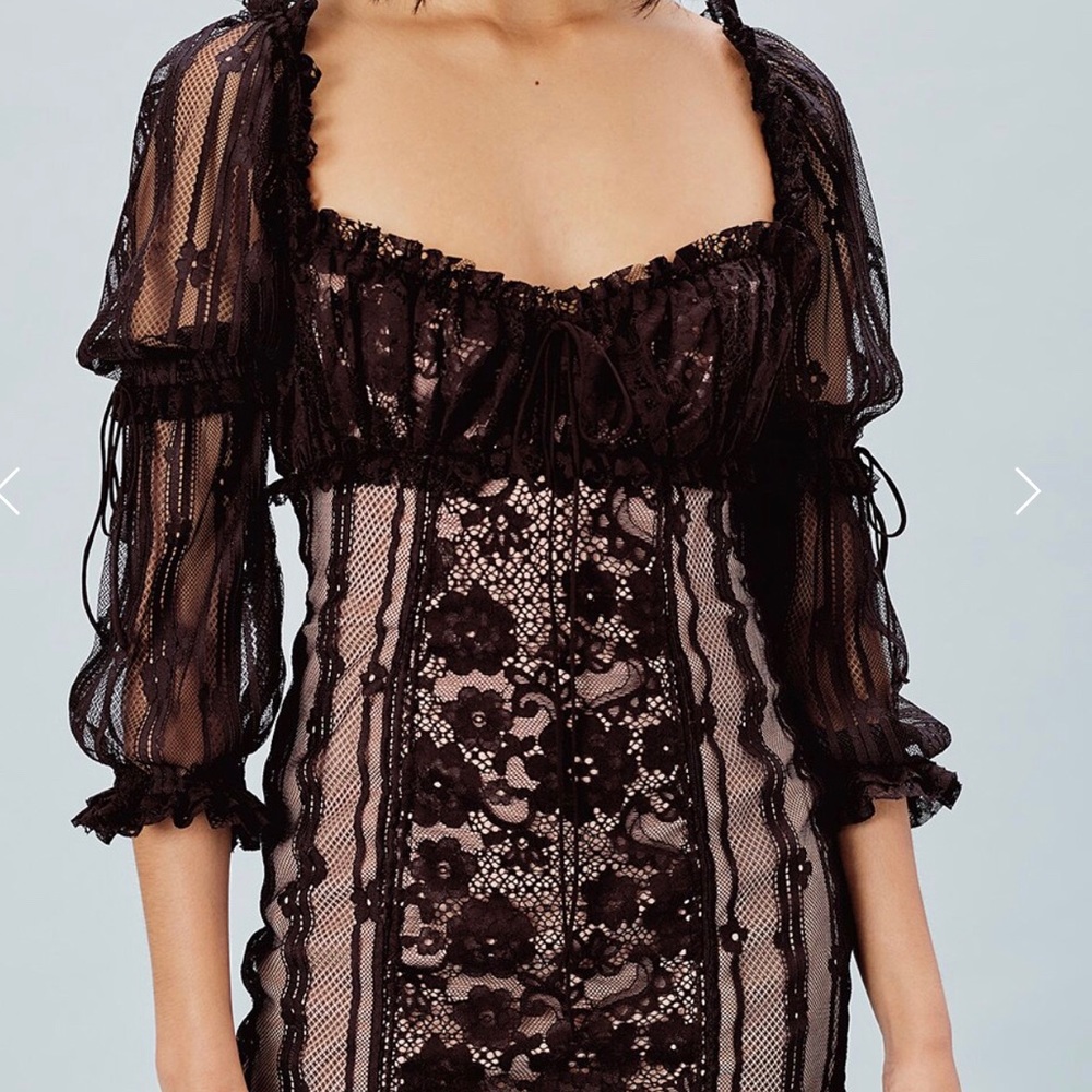 Lace luxe dress